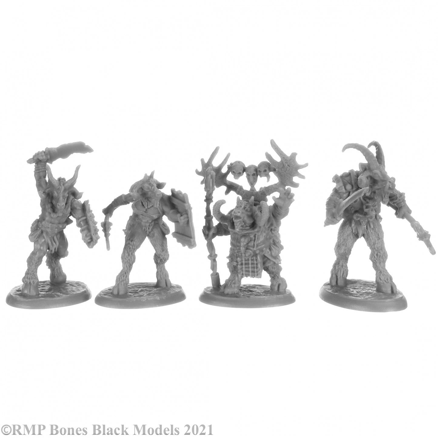 Reaper Black Beastmen (4)- 44152