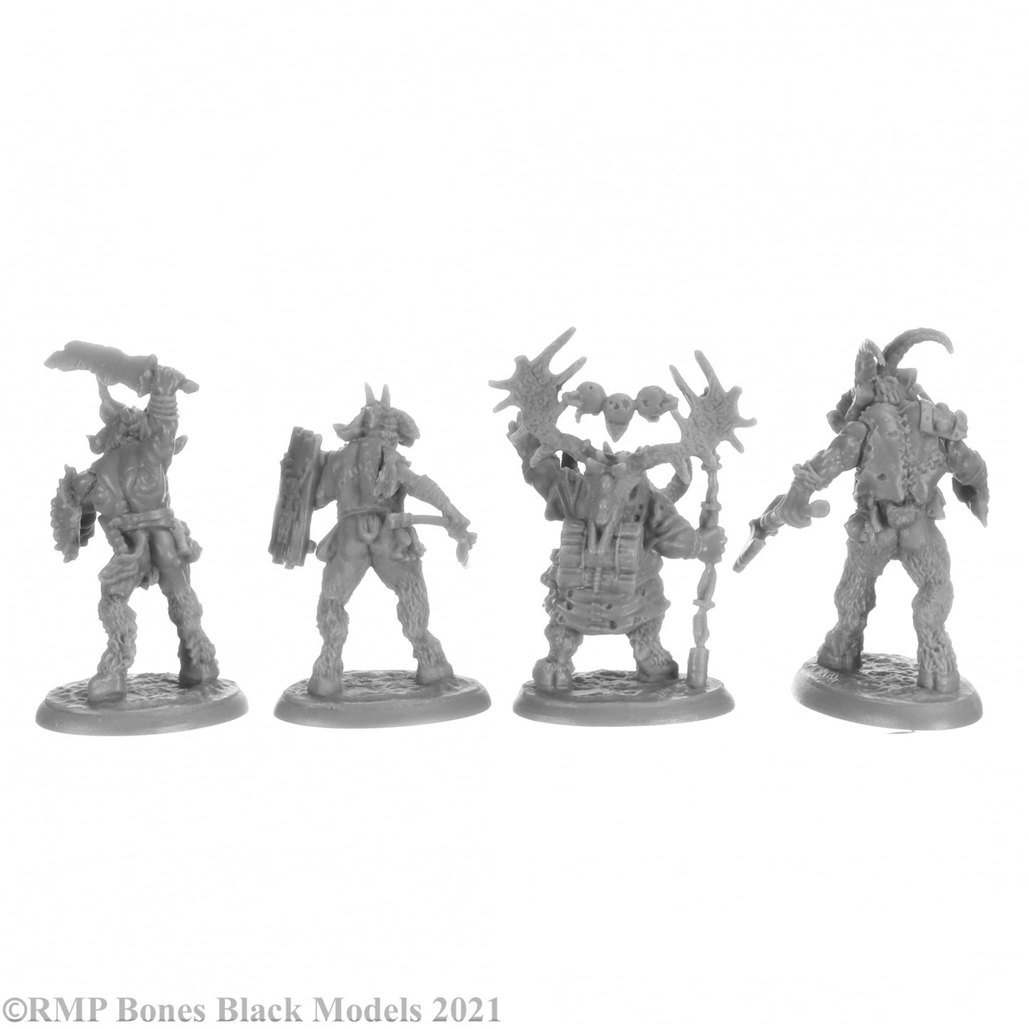 Reaper Black Beastmen (4)- 44152