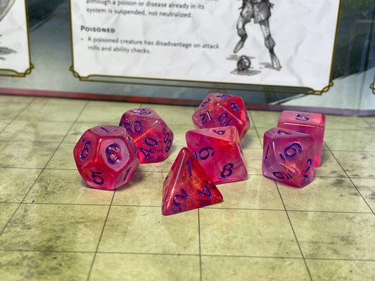 Mythic- Poly Dice Set- Cheshire